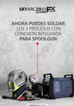 KIT INVERSOR SOLDADOR SWEISS SKY ARC 2057 CON PISTOLA SPOOL GUN INCLUIDA+CARETA 651